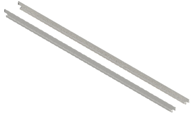 Produktbild UBK 500 032  -  Kantenprofil für Winkel-Verbinder zu Unterflur-Bodenkanal UBK 500, für 3mm Vertiefung